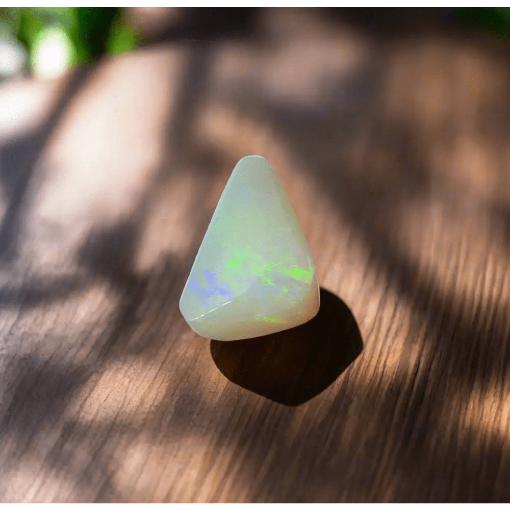 Coober Pedy Crystal Opal 2.2carat Solid Hand - Cut