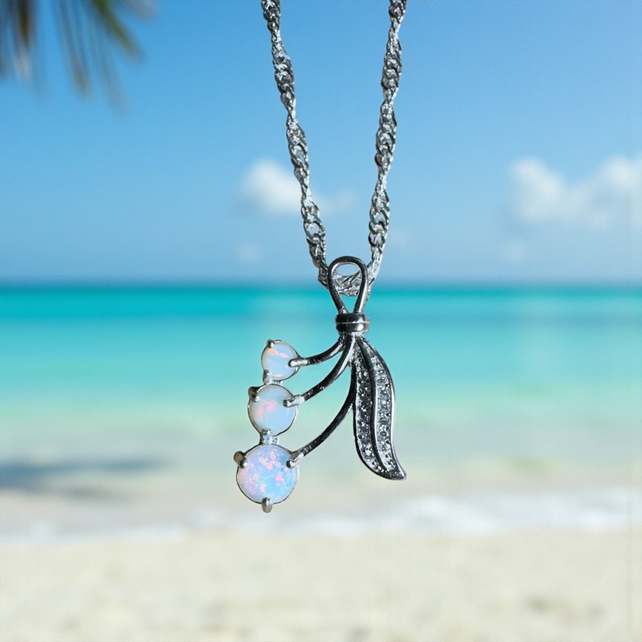 Kanku Starfire - 1.2ct Coober Pedy Opal 925 Silver Pendant