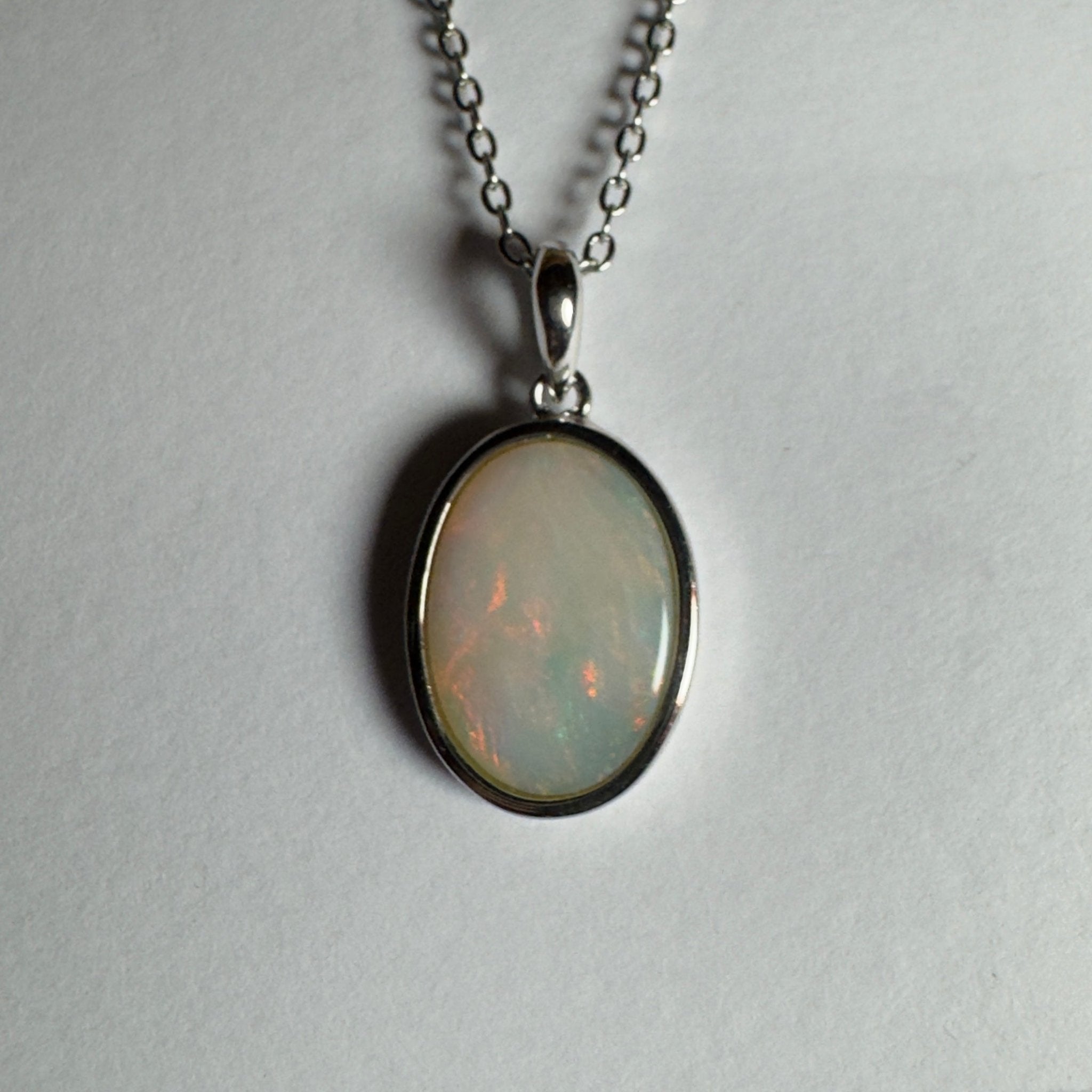 Karijini Sun ~ 2.9ct Coober Pedy Opal 925 Silver Pendant