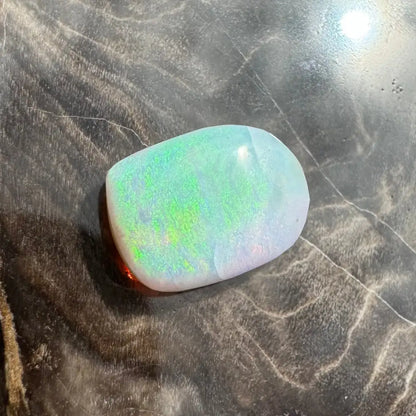 Iridescent Lightning Ridge Opal gemstone 1.3 carats solid hand-cut product image