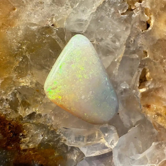 Lightning Ridge Opal 2.4carat Solid Hand - Cut