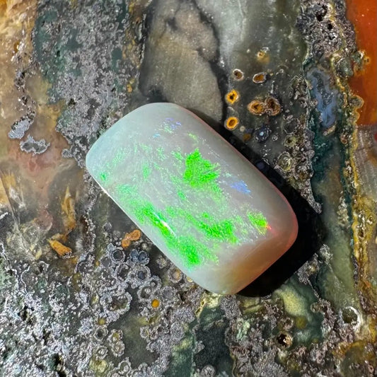 Lightning Ridge Opal 7.7 carat Solid Hand - Cut