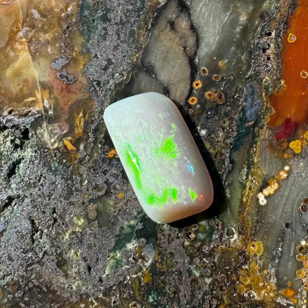 Lightning Ridge Opal 7.7 carat Solid Hand - Cut