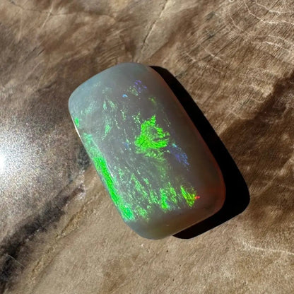 Lightning Ridge Opal 7.7 carat Solid Hand - Cut