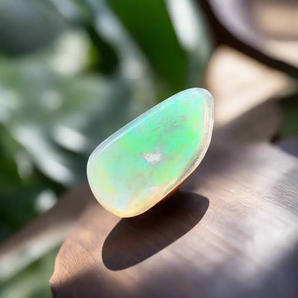 Lightning Ridge Opal Semi Black 1.8carat Solid Hand - Cut