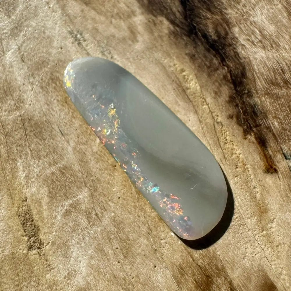 Lightning Ridge Semi Black Opal 1.1carat Solid Hand - Cut