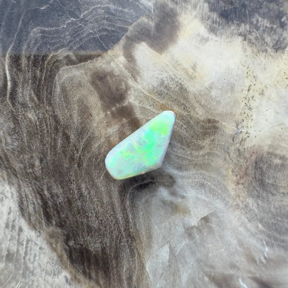 Lightning Ridge Semi Black Opal 1.1carat Solid Hand - Cut