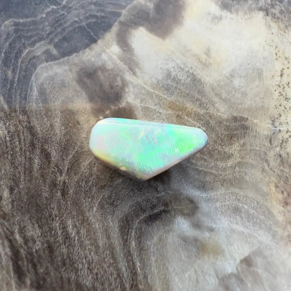 Lightning Ridge Semi Black Opal 1.1carat Solid Hand - Cut