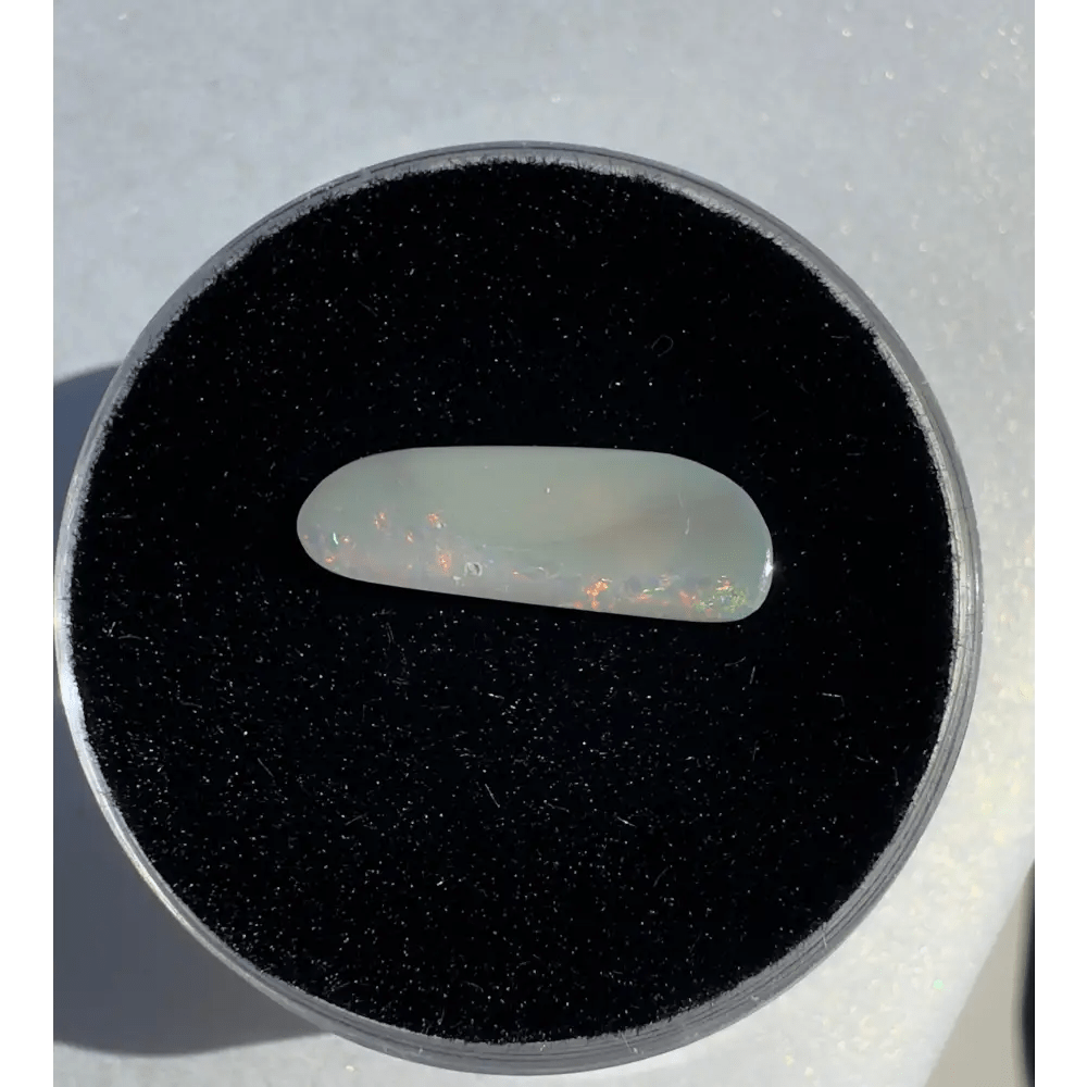 Lightning Ridge Semi Black Opal 1.1carat Solid Hand - Cut