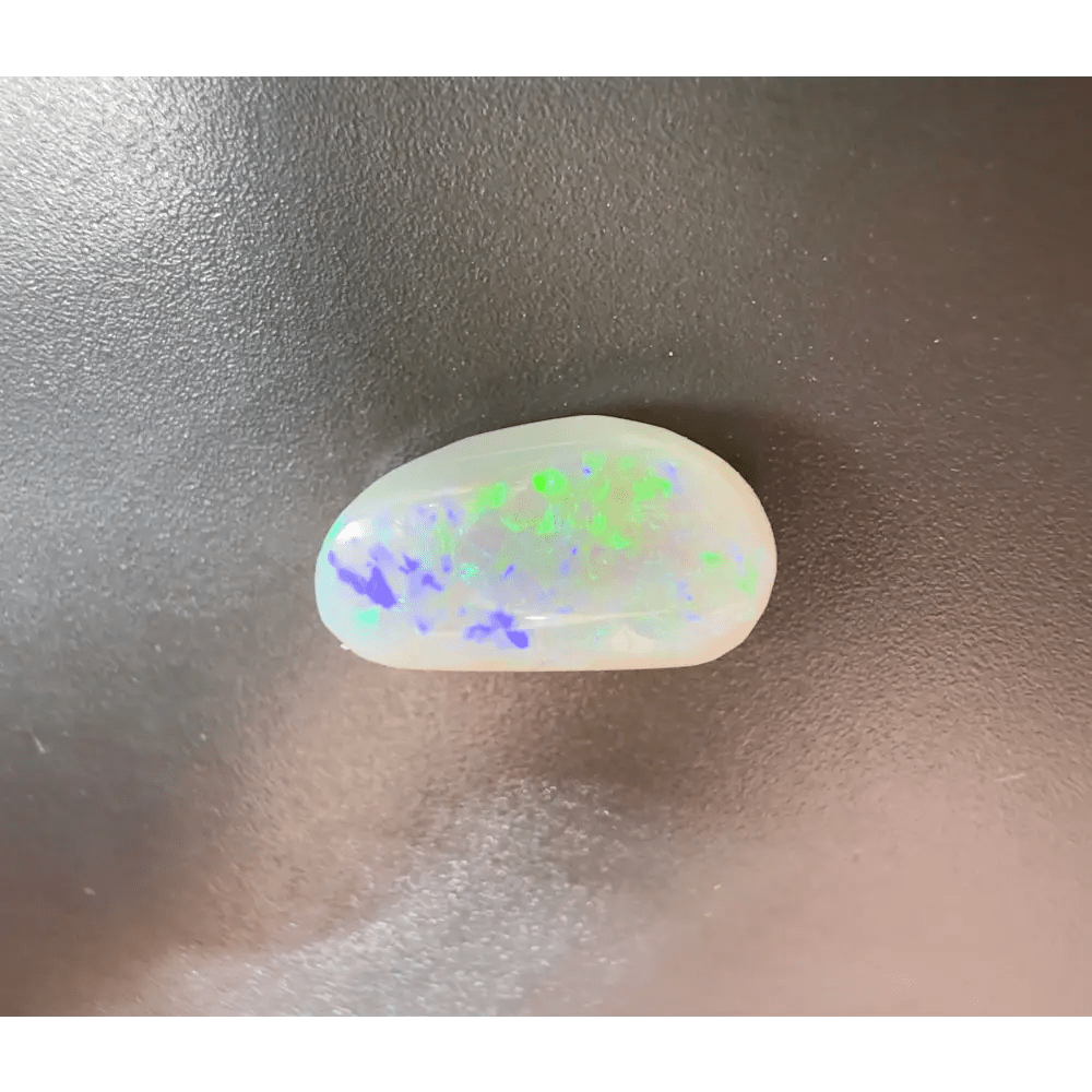 Lightning Ridge Semi Black Opal 1.2carat Solid Hand - Cut