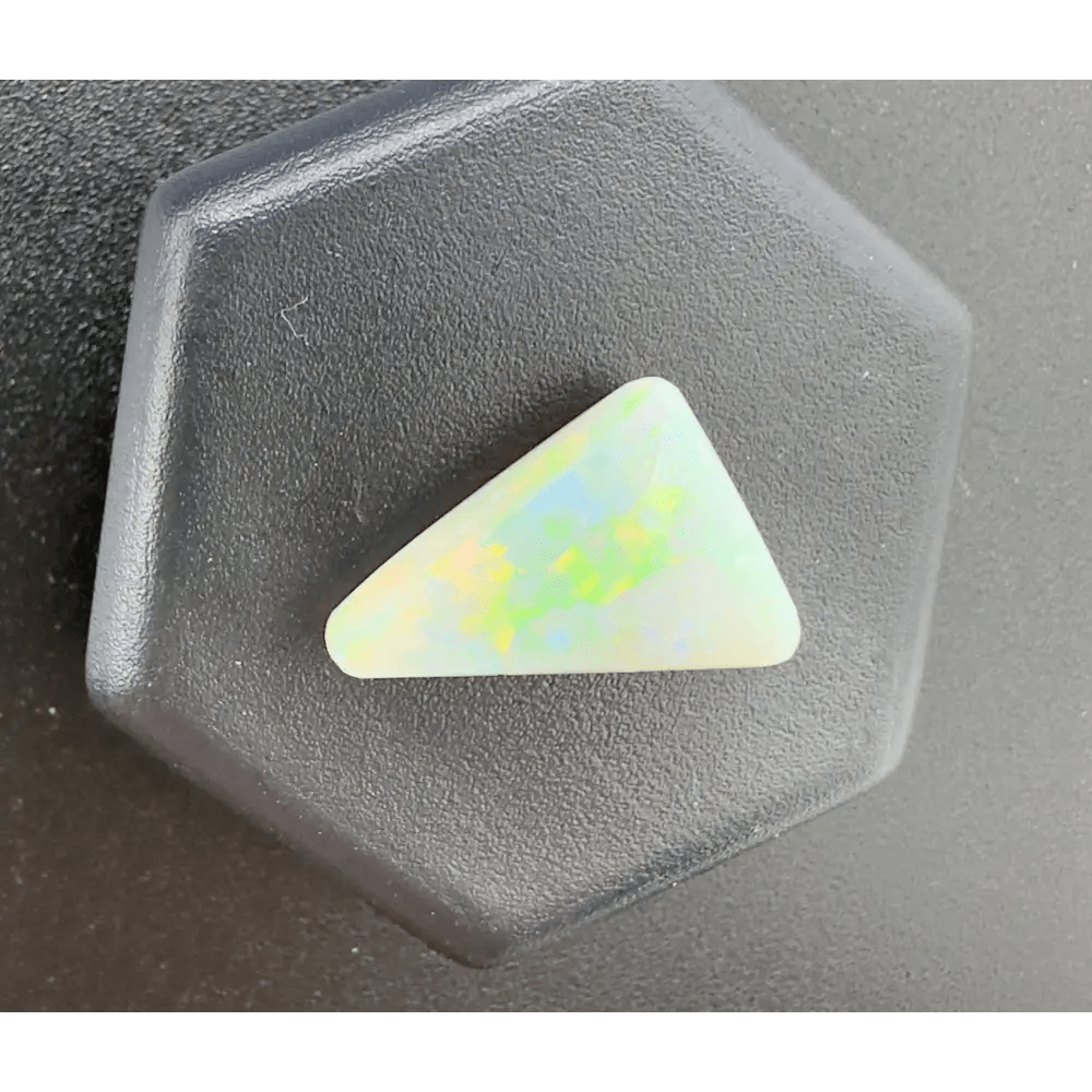 Lightning Ridge Semi - Black Opal 1.6carat Solid Hand - Cut