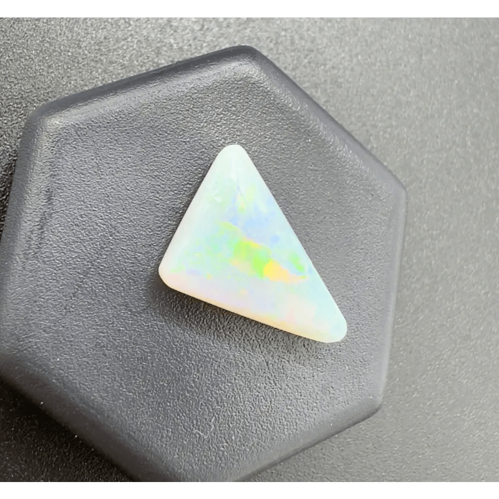 Lightning Ridge Semi - Black Opal 1.6carat Solid Hand - Cut