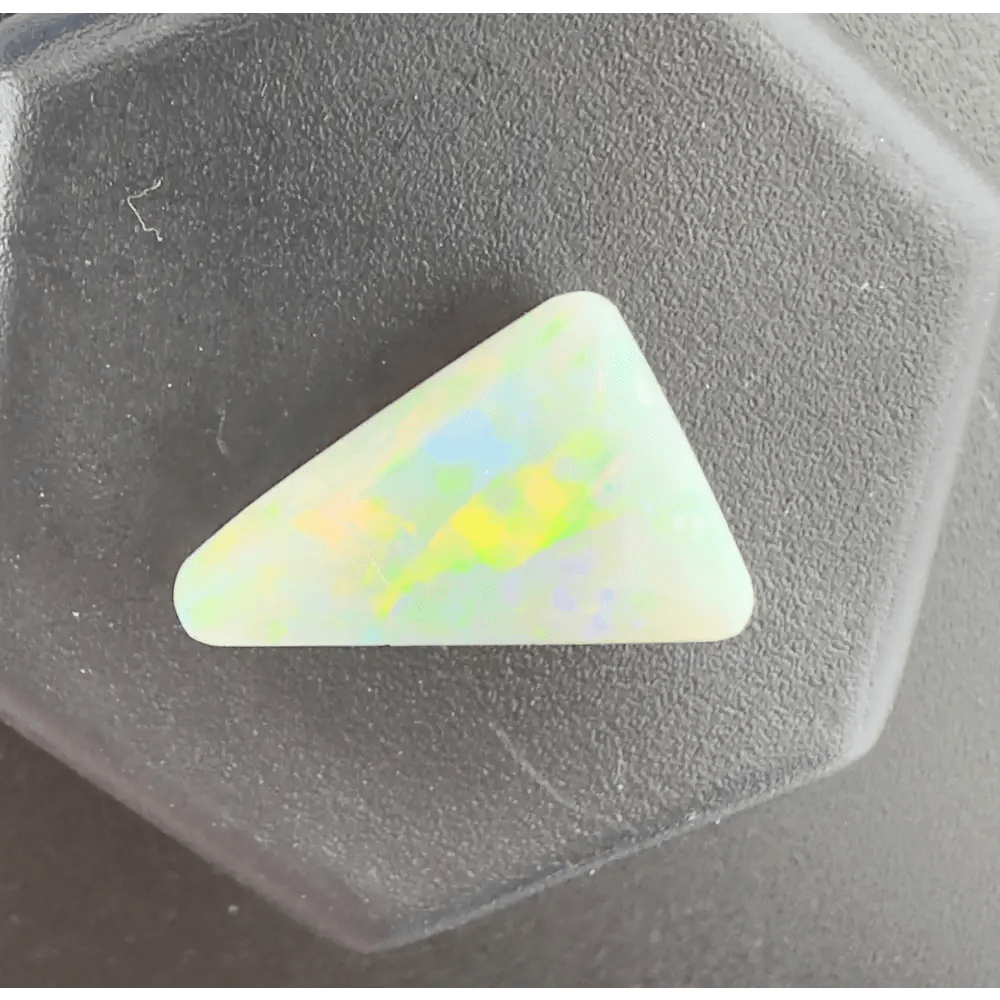 Lightning Ridge Semi - Black Opal 1.6carat Solid Hand - Cut