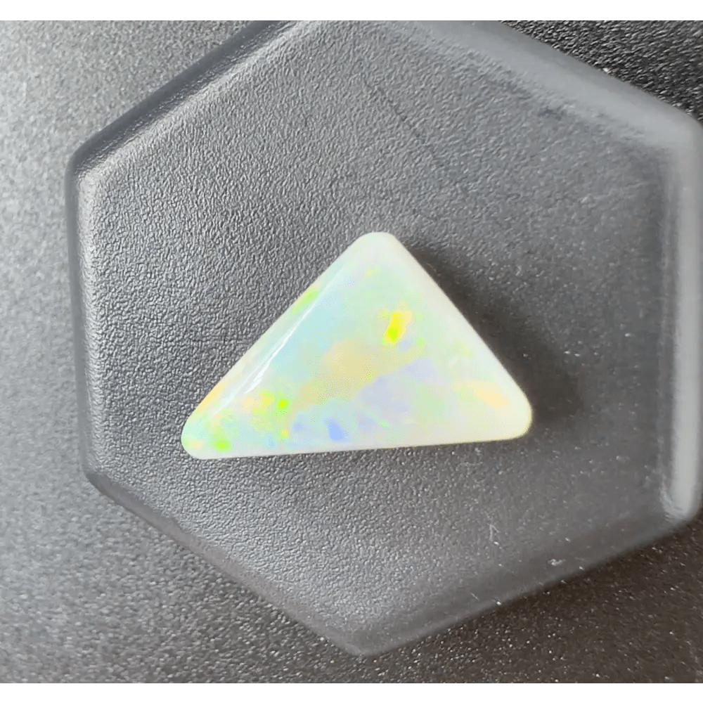 Lightning Ridge Semi - Black Opal 1.6carat Solid Hand - Cut