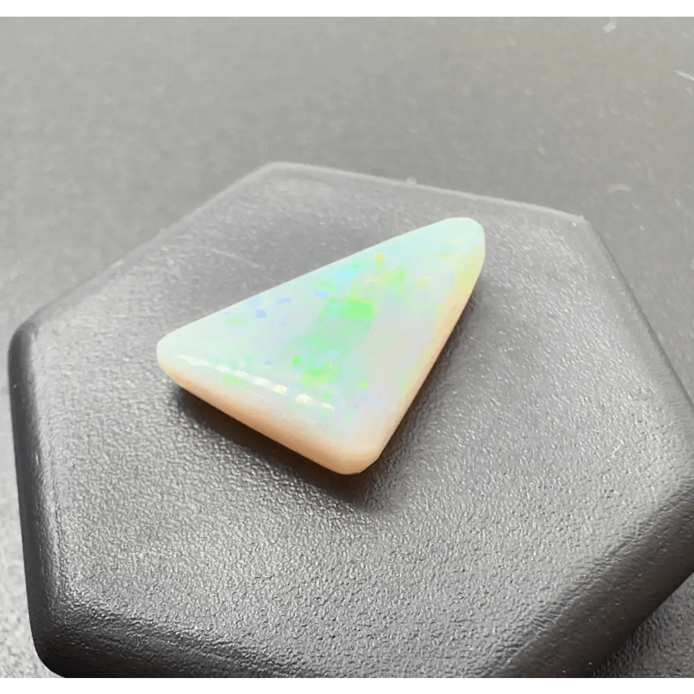 Lightning Ridge Semi - Black Opal 1.6carat Solid Hand - Cut