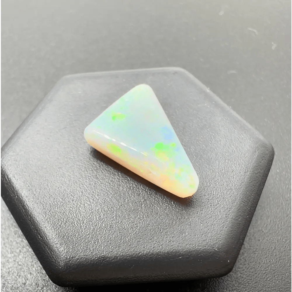 Lightning Ridge Semi - Black Opal 1.6carat Solid Hand - Cut