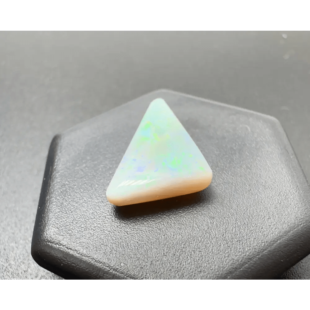 Lightning Ridge Semi - Black Opal 1.6carat Solid Hand - Cut