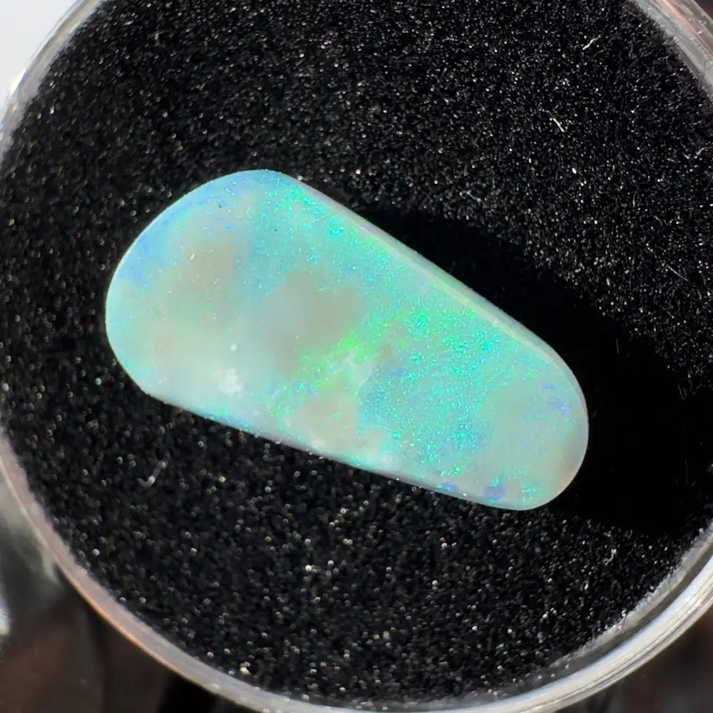 Lightning Ridge Semi Black Opal 1.9 carat Solid Hand - Cut