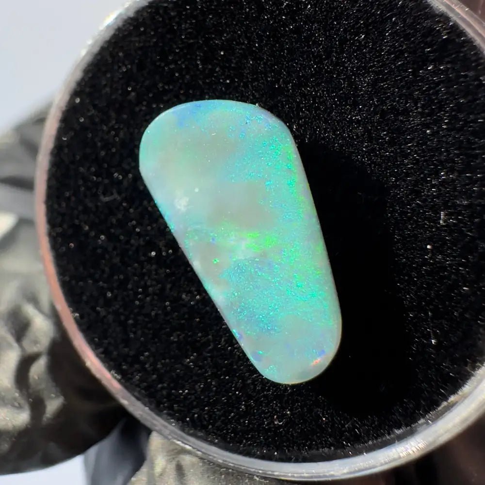 Lightning Ridge Semi Black Opal 1.9 carat Solid Hand - Cut