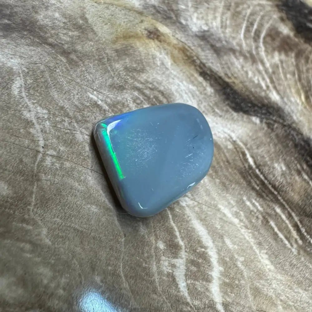 Lightning Ridge Semi Black Opal 3.1carat Solid Hand - Cut