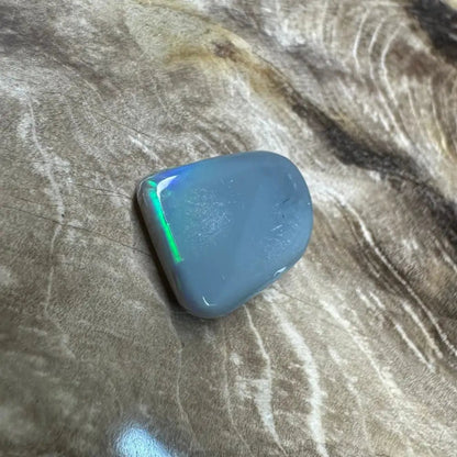 Lightning Ridge Semi Black Opal 3.1carat Solid Hand - Cut