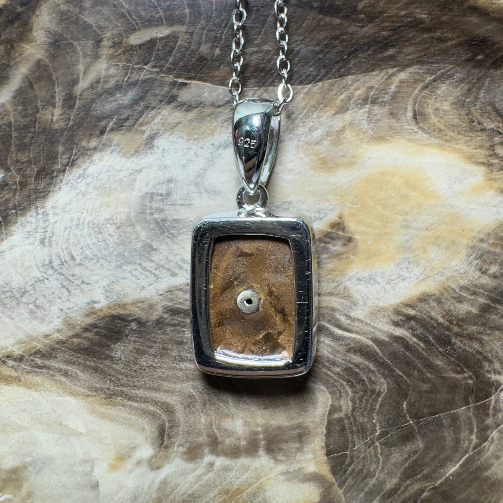 MacDonnell Spectrum ~ Queensland Boulder Opal 925 Sterling Silver Pendant Necklace