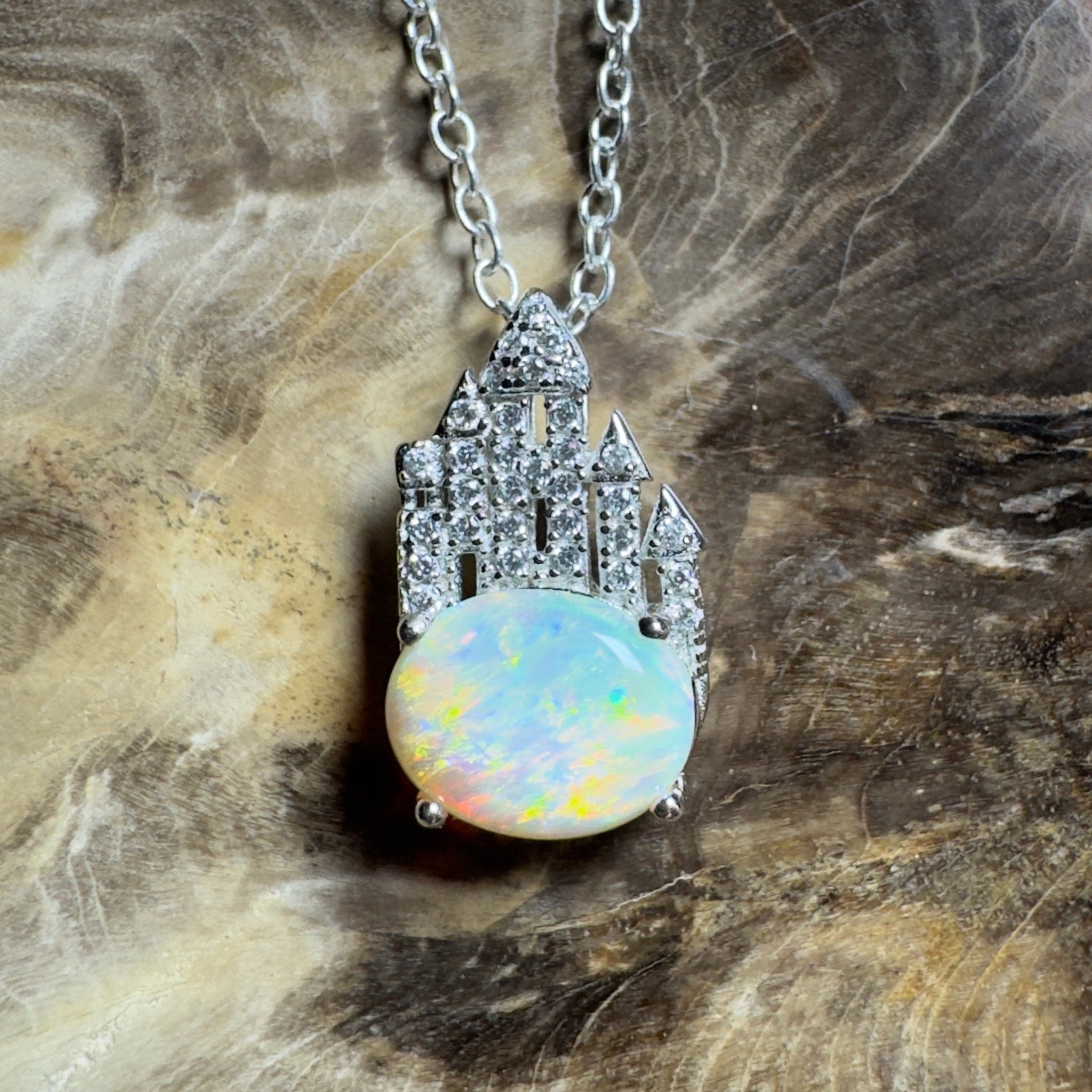 Pilbara Pulse ~ 1.4ct Lightning Ridge Opal 925 Silver Pendant