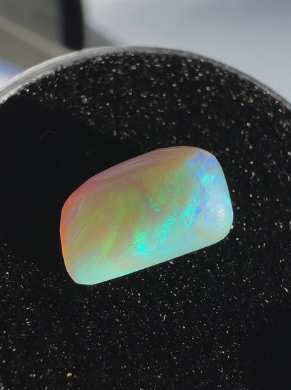 Lightning Ridge Semi Black Opal 1.5 carat Solid Hand-Cut Luxury