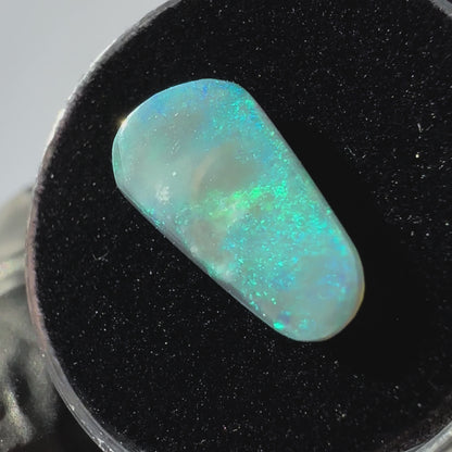 Lightning Ridge Semi Black Opal 1.9 carat Solid Hand-Cut Luxury