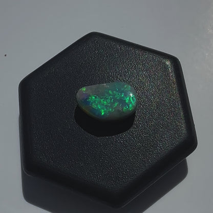 Lightning Ridge Semi Black Opal 1.1carat Solid Hand-Cut Luxury