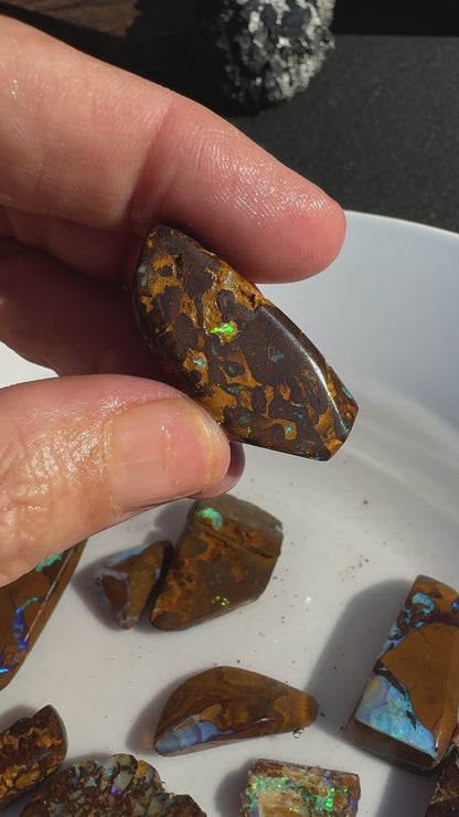 Winton Boulder Opal Hand-Cut Rub Parcel 572carats