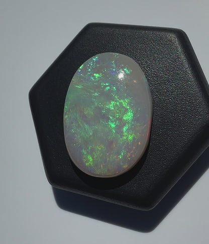 Lightning Ridge Semi Black Opal 4.7carat Solid Hand-Cut Luxury