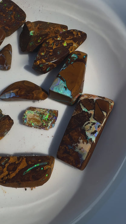 Winton Boulder Opal Hand-Cut Rub Parcel 572carats