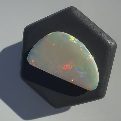 Lightning Ridge Semi Black Opal 3.0carat Solid Hand-Cut Luxury