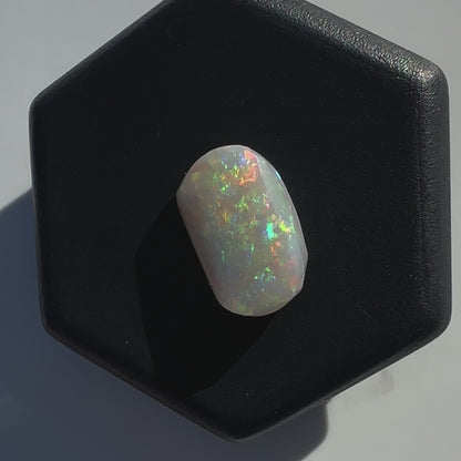 Lightning Ridge Semi Black Opal 1.2carat Solid Hand-Cut Luxury