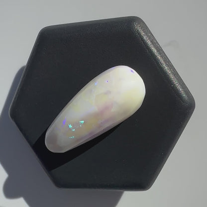 Lightning Ridge White Opal 3.6carat Solid Hand-Cut Luxury