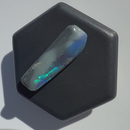 Lightning Ridge Semi Black Opal 2.8carat Solid Hand-Cut Luxury