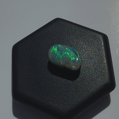 Lightning Ridge Semi Black Opal 1.1carat Solid Hand-Cut Luxury