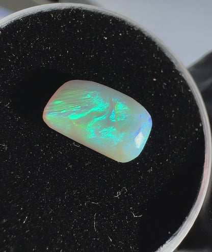 Lightning Ridge Semi Black Opal 1.5 carat Solid Hand-Cut Luxury