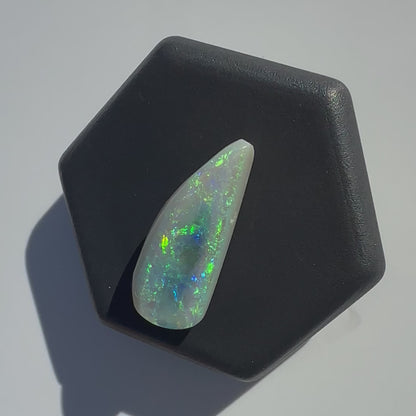 Lightning Ridge Semi-Black Opal 2.1carat Solid Hand-Cut Luxury