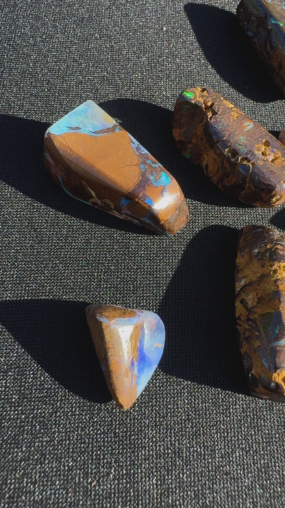 Winton Boulder Opal Hand-Cut Rub Parcel 572carats