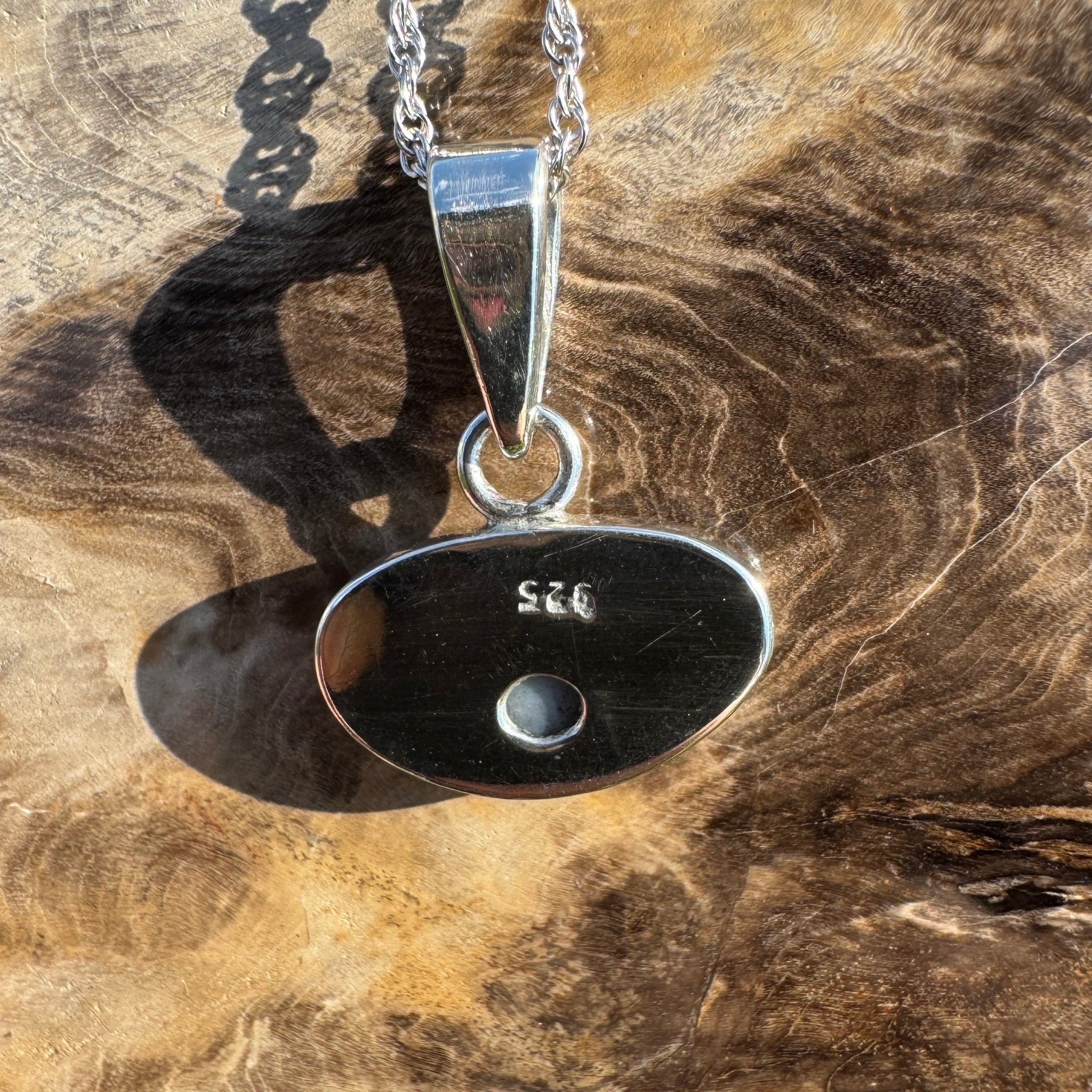 Reef Radiance ~ 3.8ct Lightning Ridge Opal 925 Silver Pendant